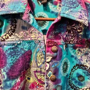 ✨ KAKTUS Artisan Print Jacket – Collector Piece | Size Small ✨